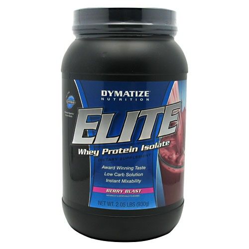 Elite Whey Protein Isolate (920g) Dymatize Nutrition Acesse www